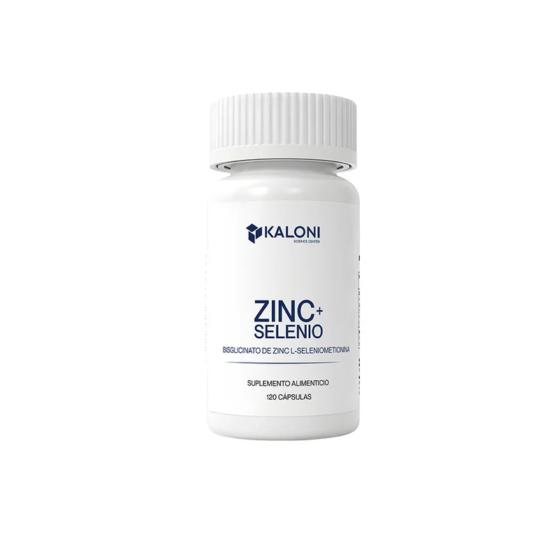 Presentación de Zinc+Selenio de Kaloni Products.